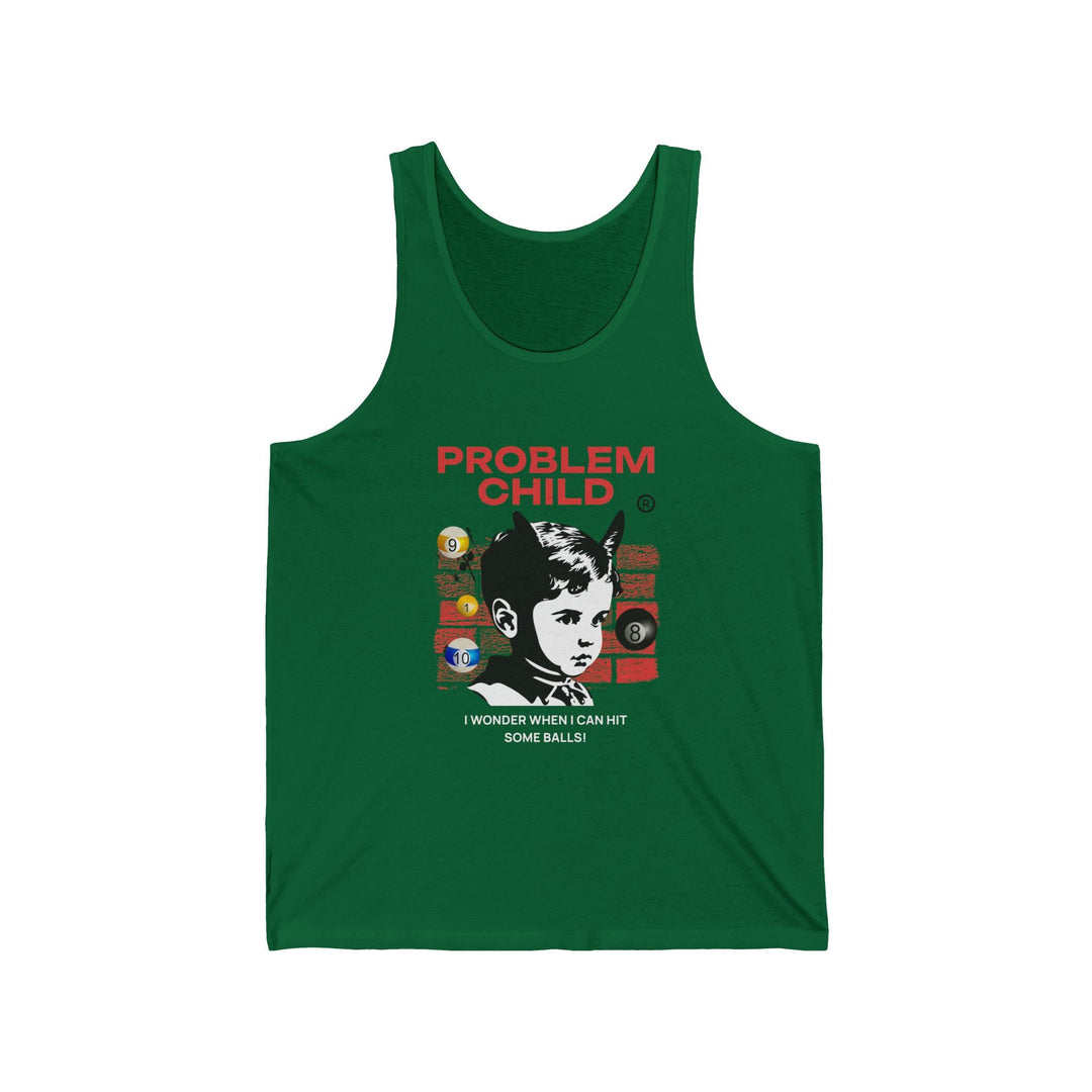 Problem Child - Pool Balls - Unisex Tank Top - BFLY BILLIARDS