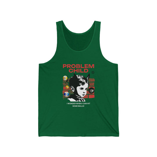 Problem Child - Pool Balls - Unisex Tank Top - BFLY BILLIARDS