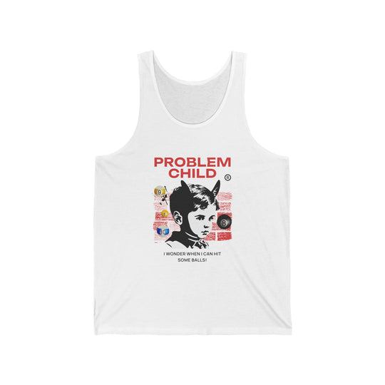 Problem Child - Pool Balls - Unisex Tank Top - BFLY BILLIARDS