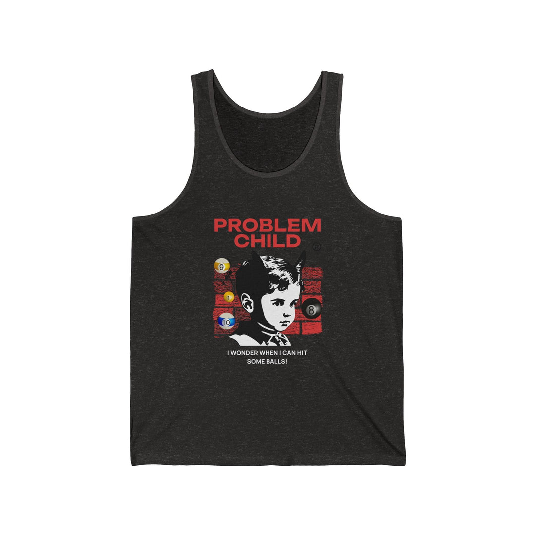 Problem Child - Pool Balls - Unisex Tank Top - BFLY BILLIARDS