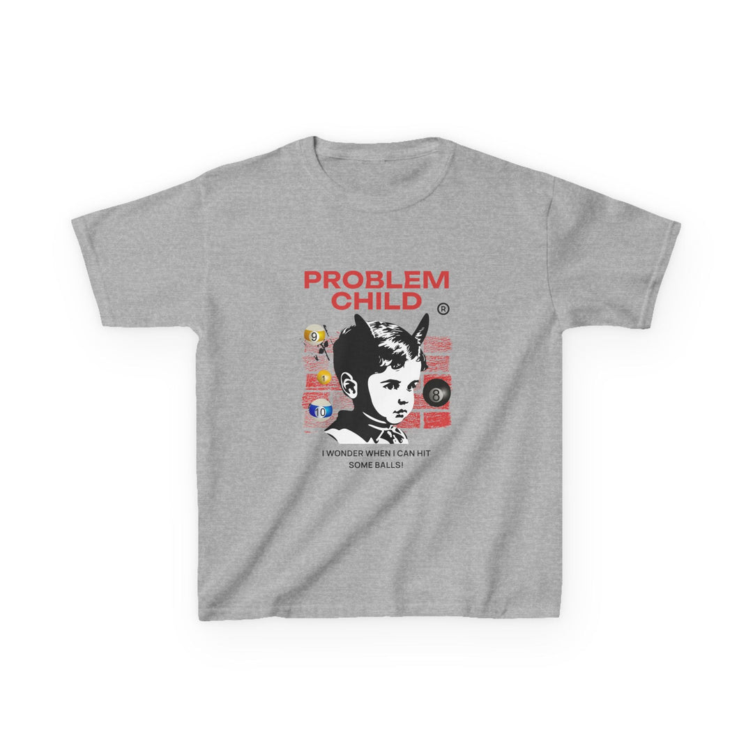 Problem Child - Pool Balls - Youth Cotton Tee - BFLY BILLIARDS