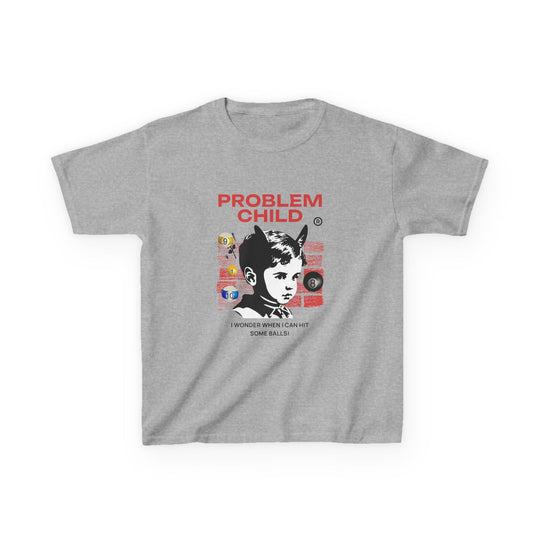 Problem Child - Pool Balls - Youth Cotton Tee - BFLY BILLIARDS