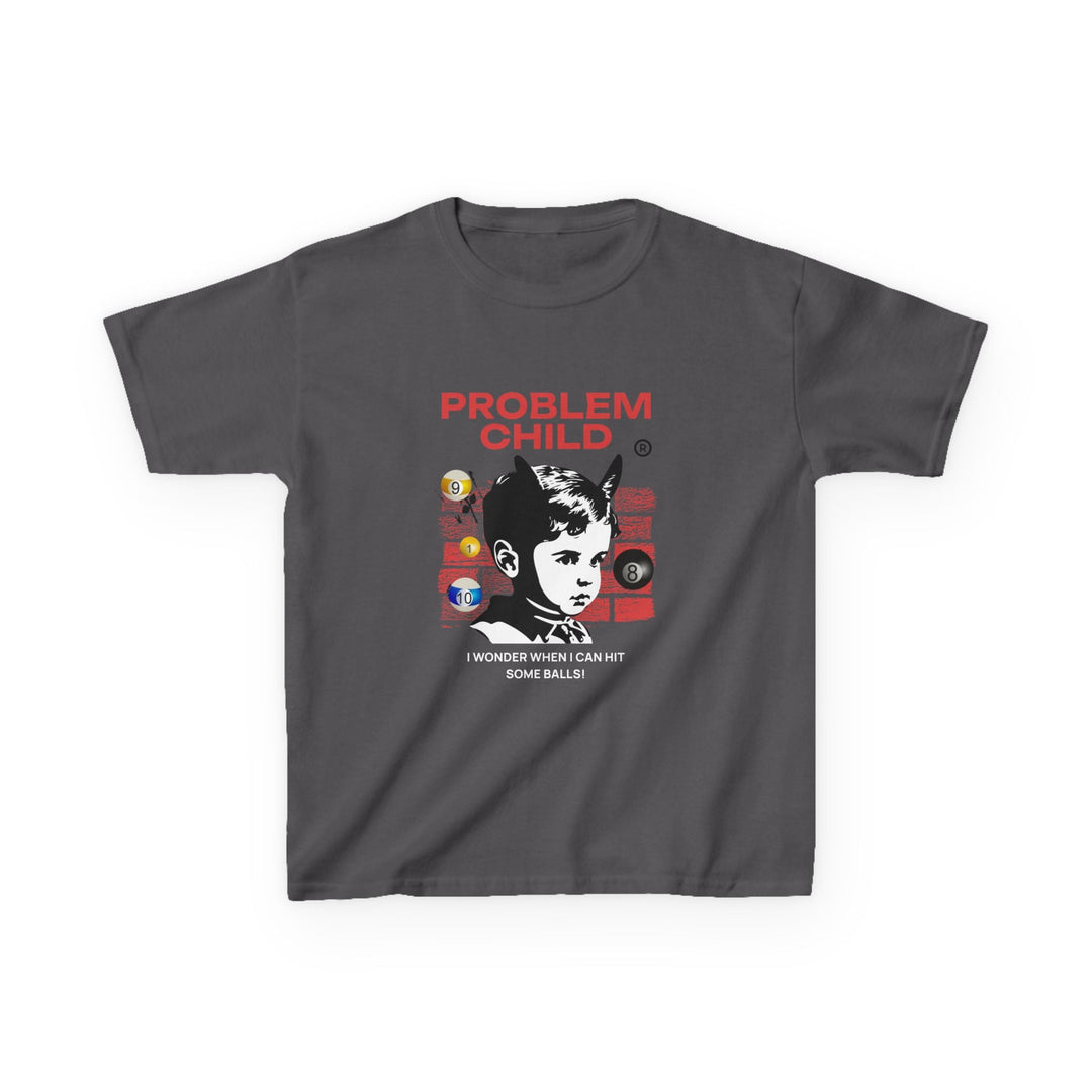 Problem Child - Pool Balls - Youth Cotton Tee - BFLY BILLIARDS