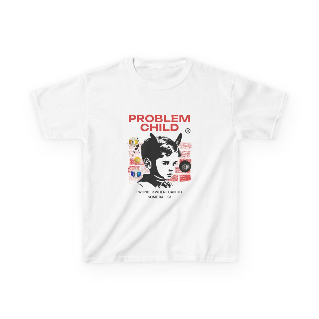Problem Child - Pool Balls - Youth Cotton Tee - BFLY BILLIARDS