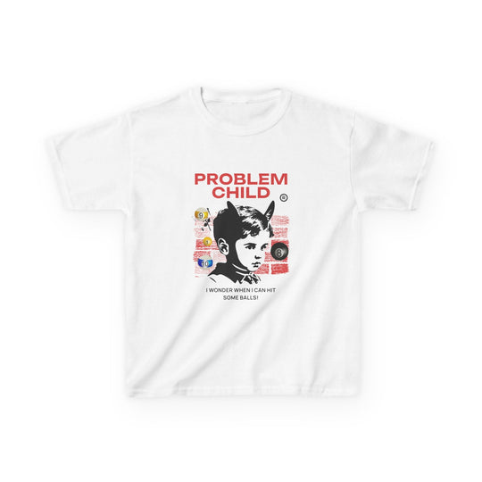 Problem Child - Pool Balls - Youth Cotton Tee - BFLY BILLIARDS