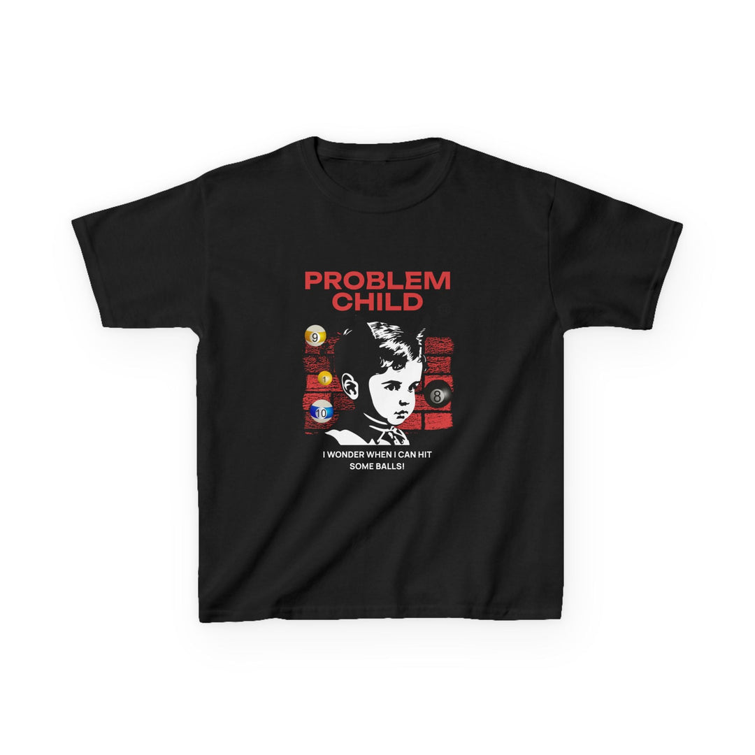 Problem Child - Pool Balls - Youth Cotton Tee - BFLY BILLIARDS