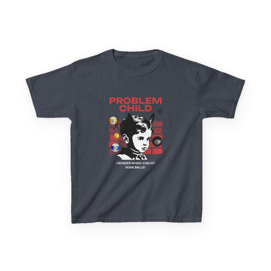 Problem Child - Pool Balls - Youth Cotton Tee - BFLY BILLIARDS