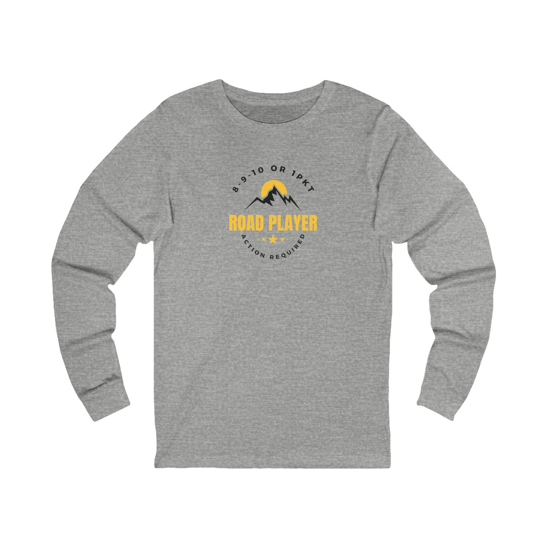Road Player - Action Required - Unisex Long Sleeve Tee - BFLY BILLIARDS