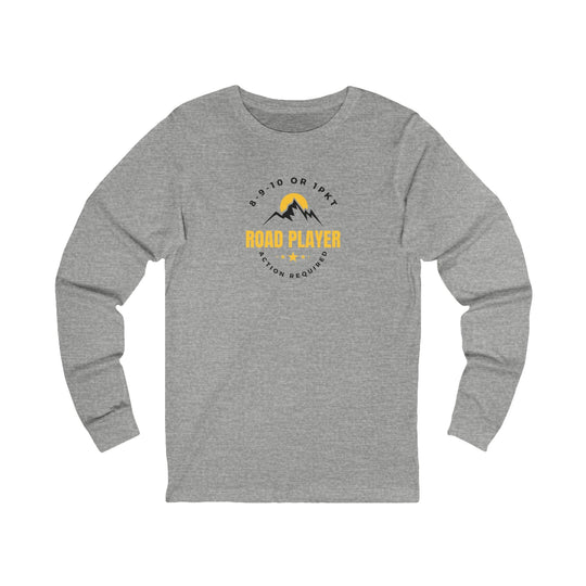 Road Player - Action Required - Unisex Long Sleeve Tee - BFLY BILLIARDS