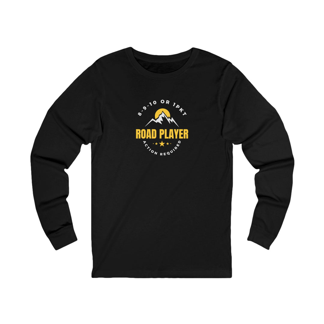 Road Player - Action Required - Unisex Long Sleeve Tee - BFLY BILLIARDS