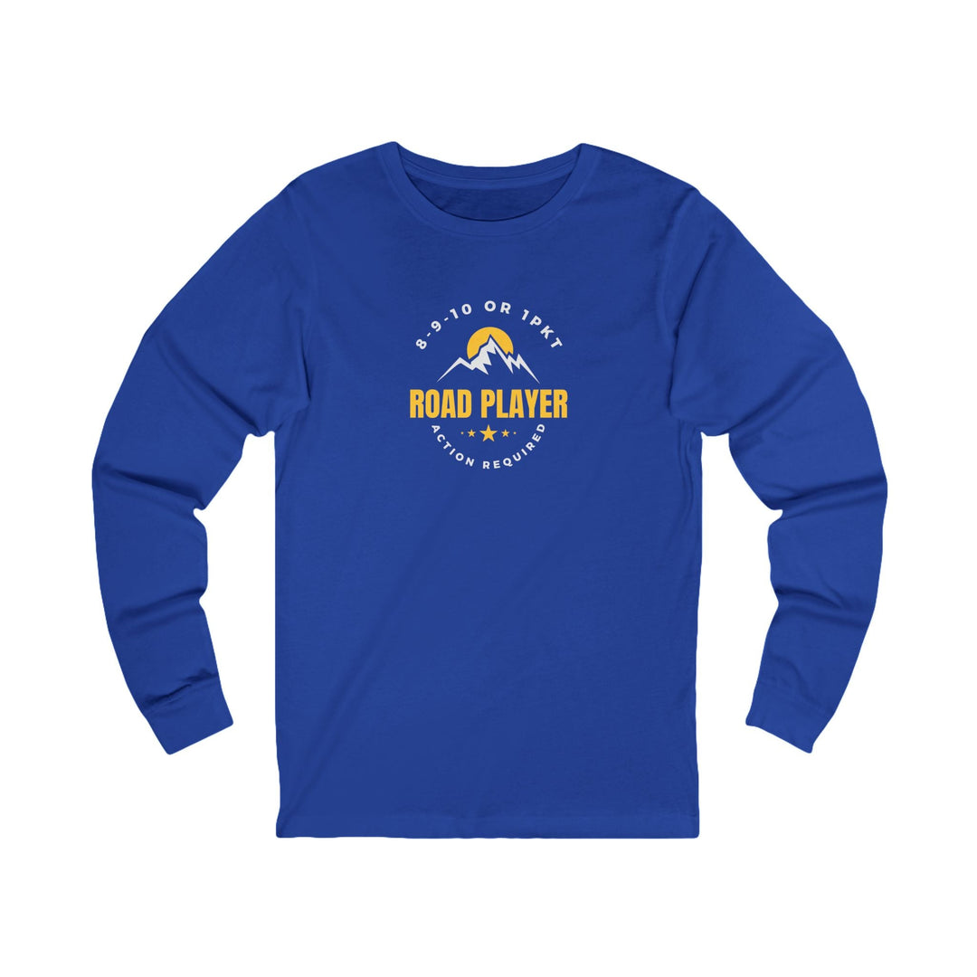 Road Player - Action Required - Unisex Long Sleeve Tee - BFLY BILLIARDS