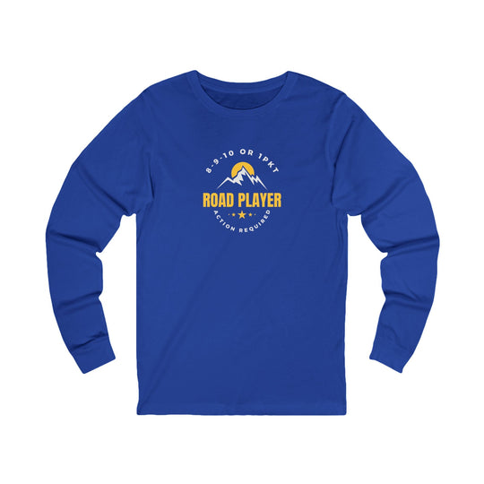 Road Player - Action Required - Unisex Long Sleeve Tee - BFLY BILLIARDS