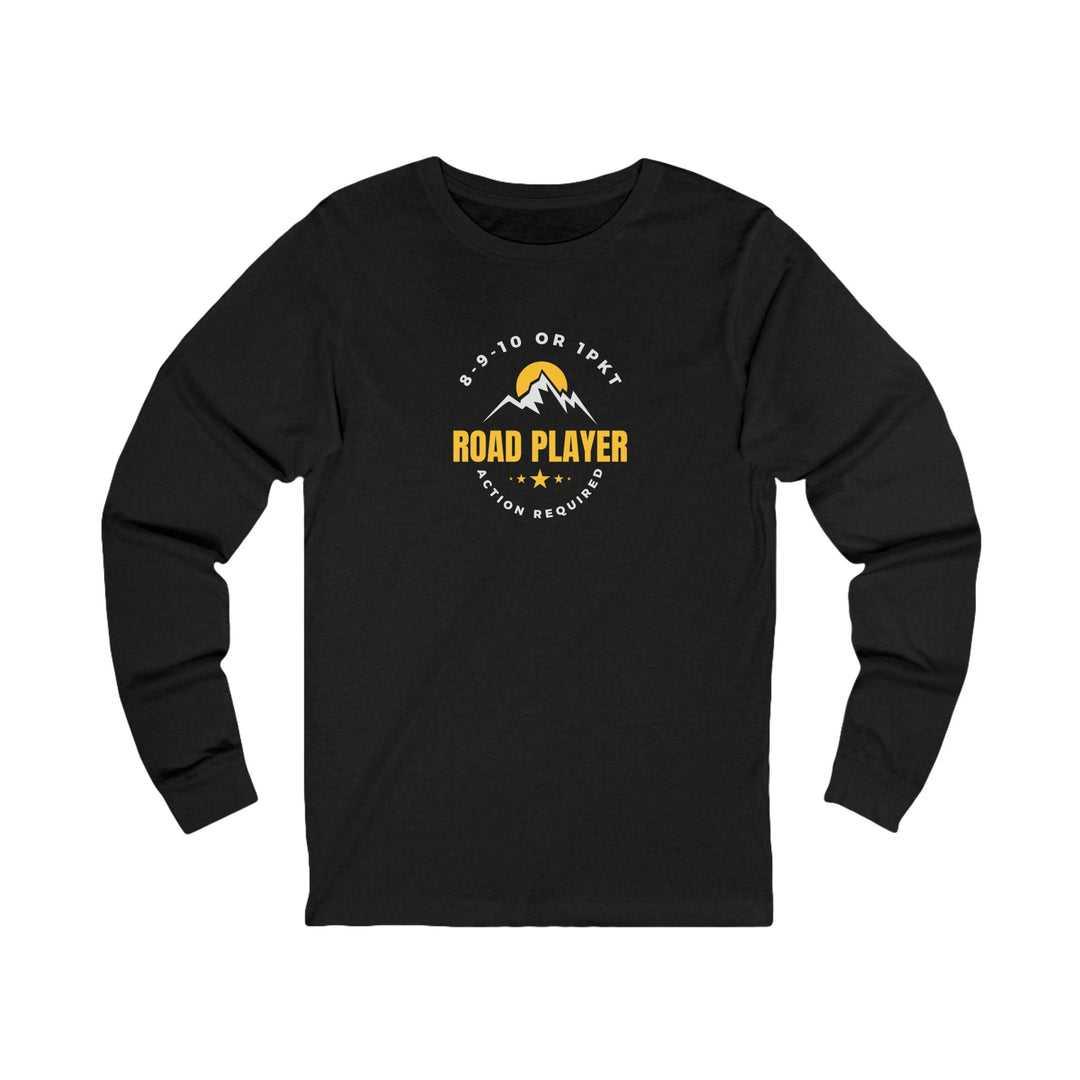 Road Player - Action Required - Unisex Long Sleeve Tee - BFLY BILLIARDS