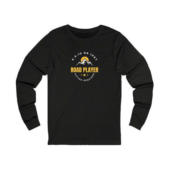 Road Player - Action Required - Unisex Long Sleeve Tee - BFLY BILLIARDS