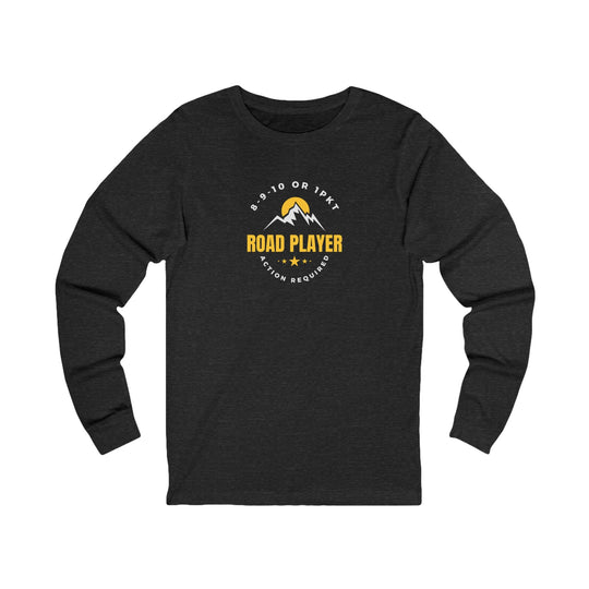 Road Player - Action Required - Unisex Long Sleeve Tee - BFLY BILLIARDS