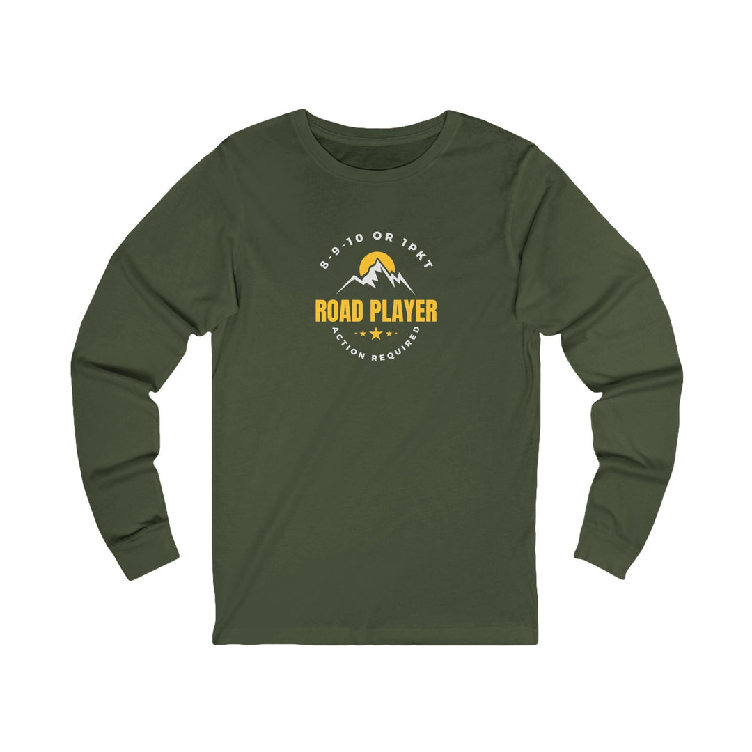 Road Player - Action Required - Unisex Long Sleeve Tee - BFLY BILLIARDS