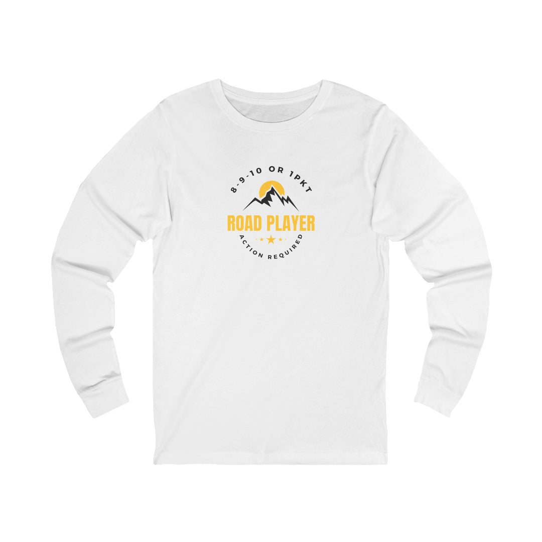 Road Player - Action Required - Unisex Long Sleeve Tee - BFLY BILLIARDS