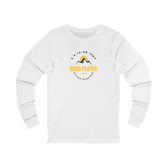 Road Player - Action Required - Unisex Long Sleeve Tee - BFLY BILLIARDS