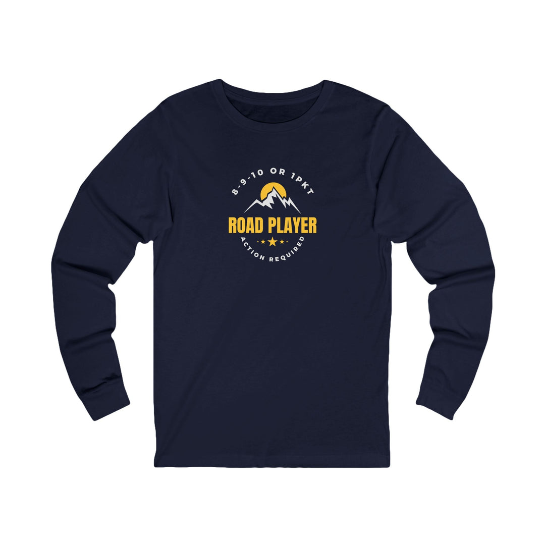 Road Player - Action Required - Unisex Long Sleeve Tee - BFLY BILLIARDS