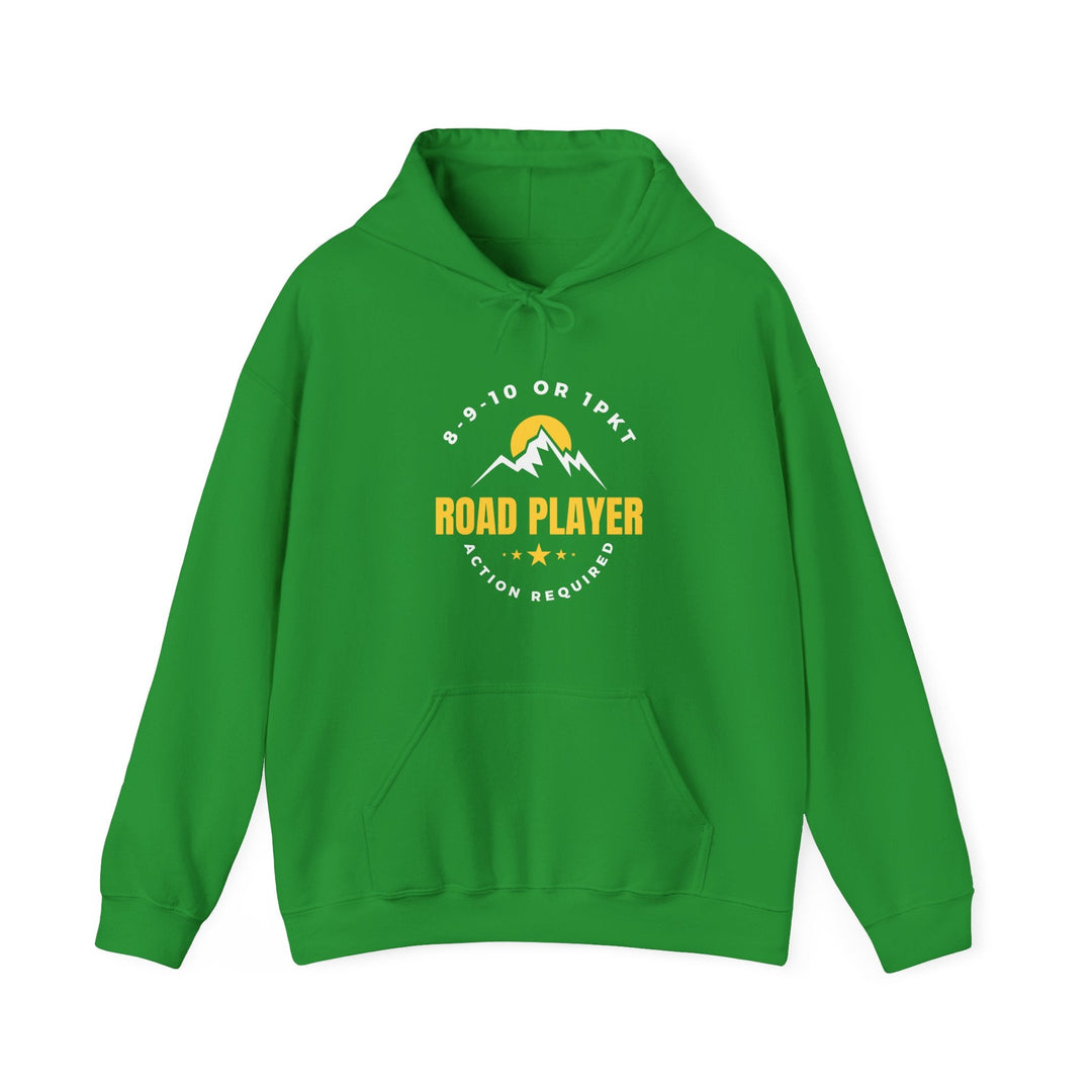 Road Player - Action Required - Unisex Pullover Hoodie - BFLY BILLIARDS