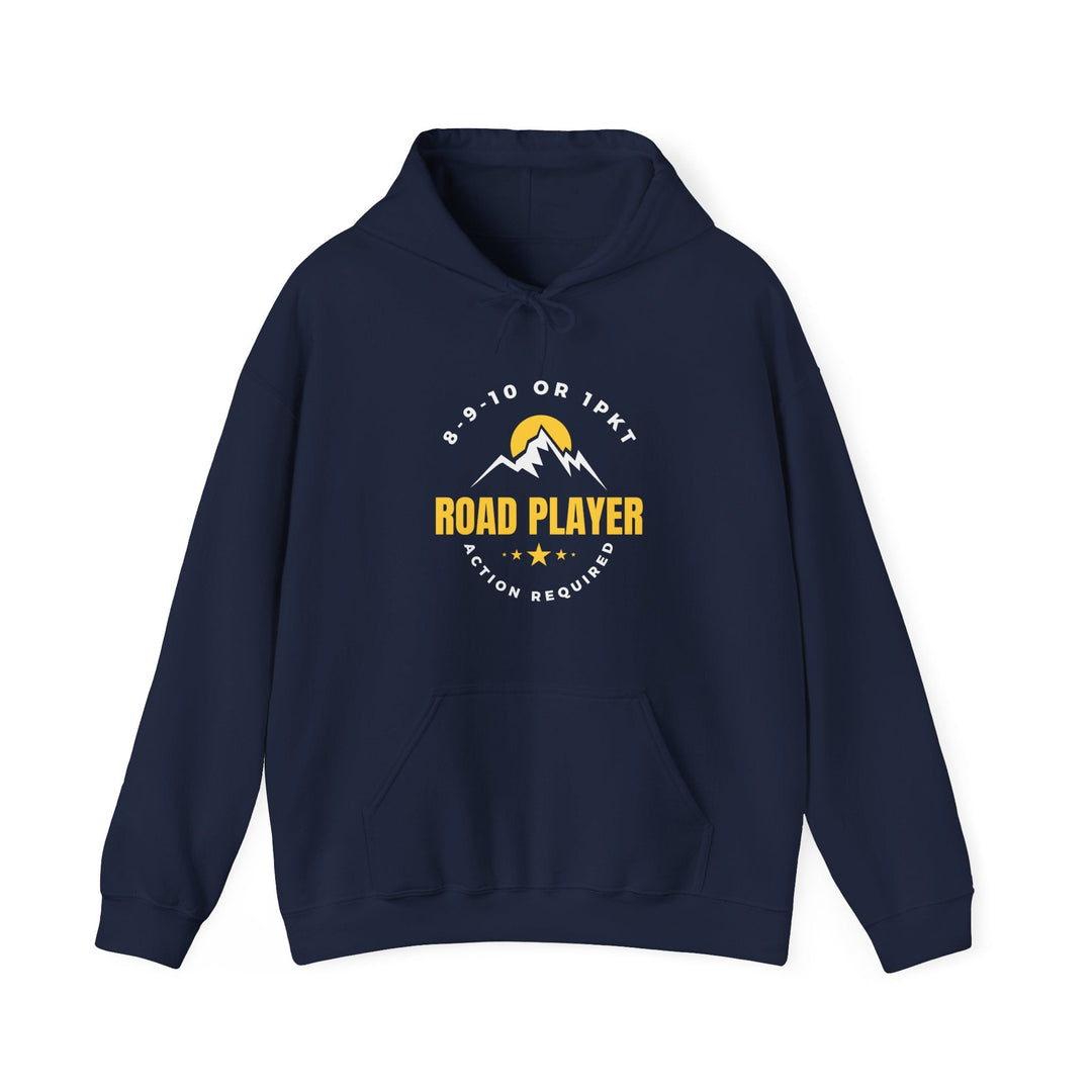 Road Player - Action Required - Unisex Pullover Hoodie - BFLY BILLIARDS