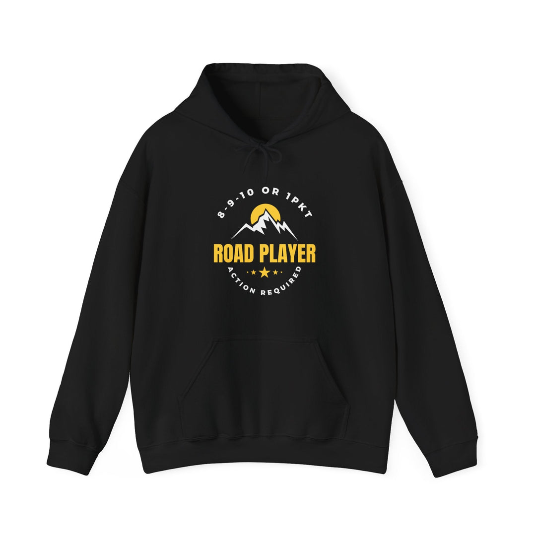 Road Player - Action Required - Unisex Pullover Hoodie - BFLY BILLIARDS