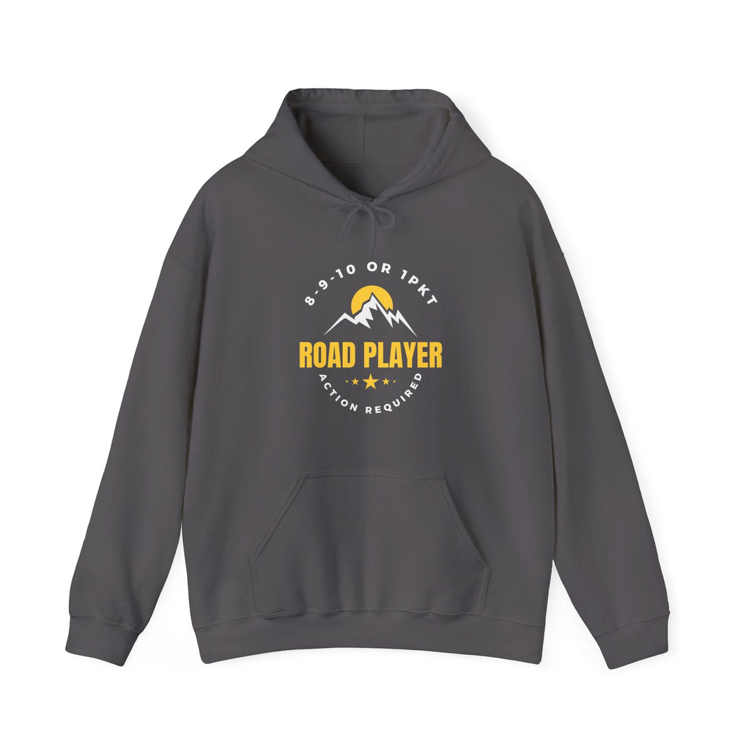 Road Player - Action Required - Unisex Pullover Hoodie - BFLY BILLIARDS