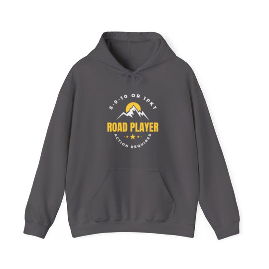 Road Player - Action Required - Unisex Pullover Hoodie - BFLY BILLIARDS