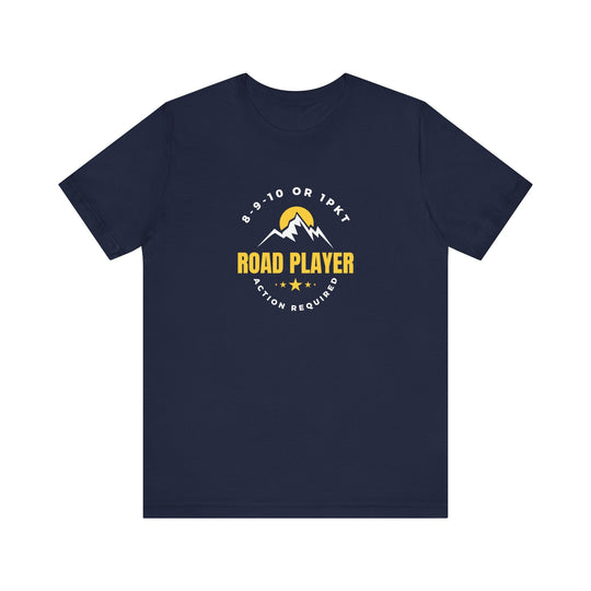 Road Player - Action Required - Unisex Softstyle Tee - BFLY BILLIARDS
