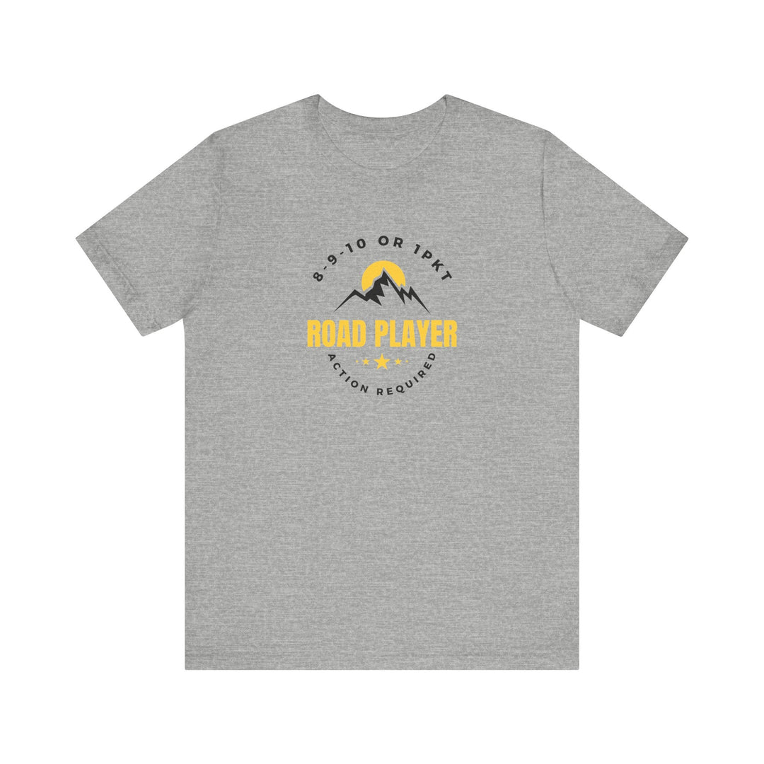 Road Player - Action Required - Unisex Softstyle Tee - BFLY BILLIARDS