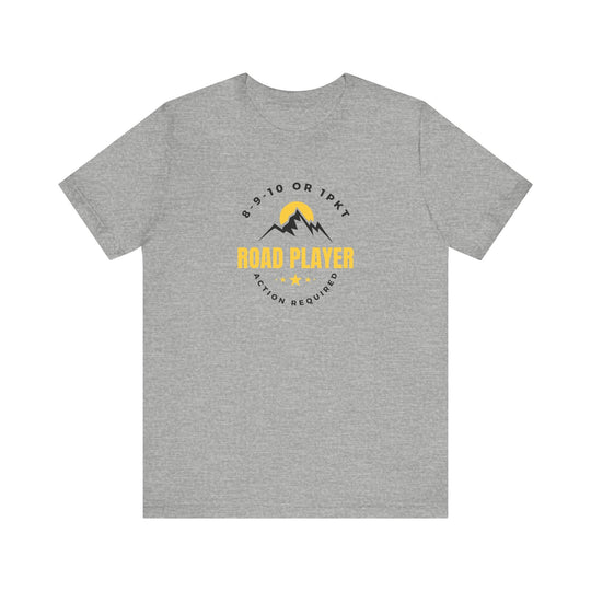 Road Player - Action Required - Unisex Softstyle Tee - BFLY BILLIARDS