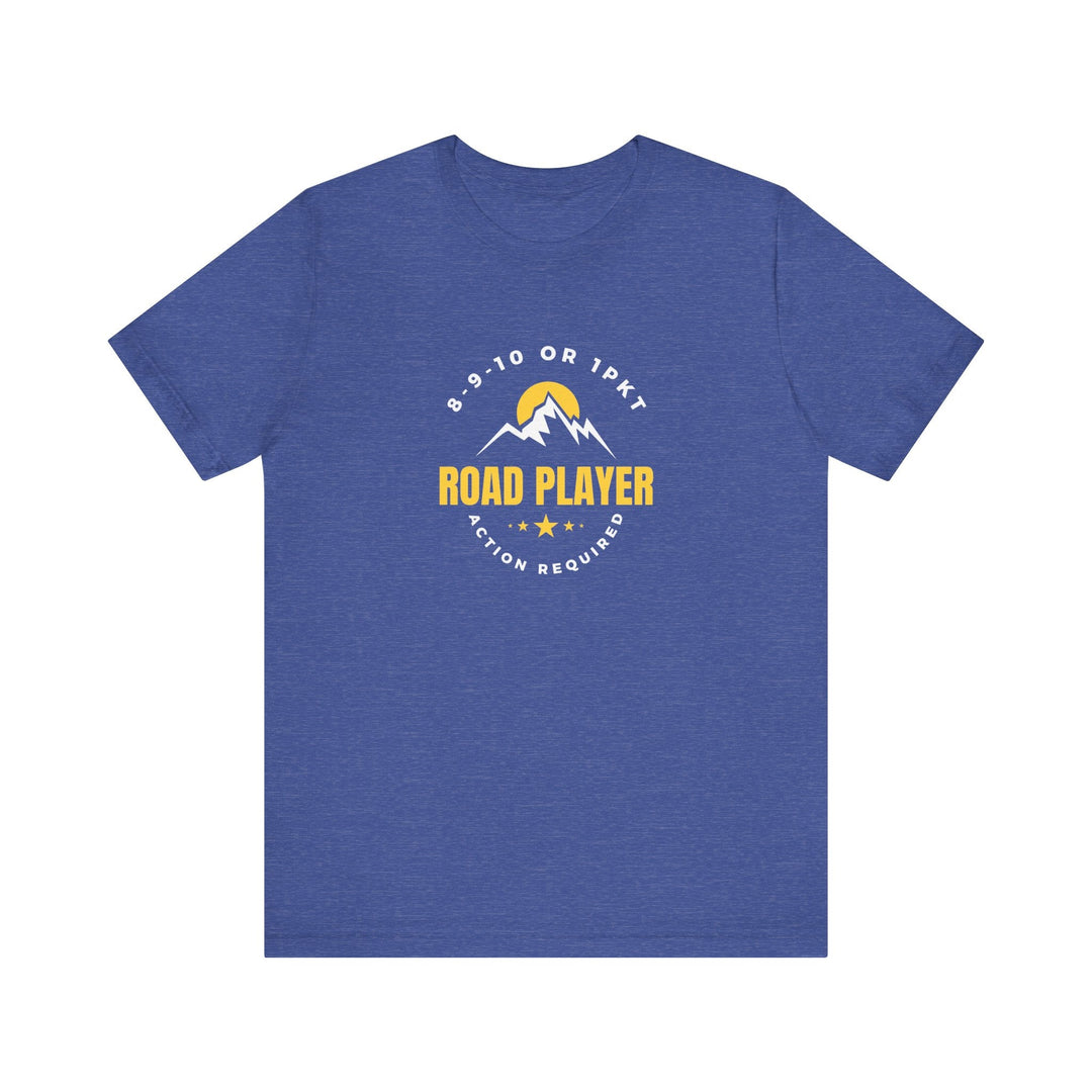 Road Player - Action Required - Unisex Softstyle Tee - BFLY BILLIARDS