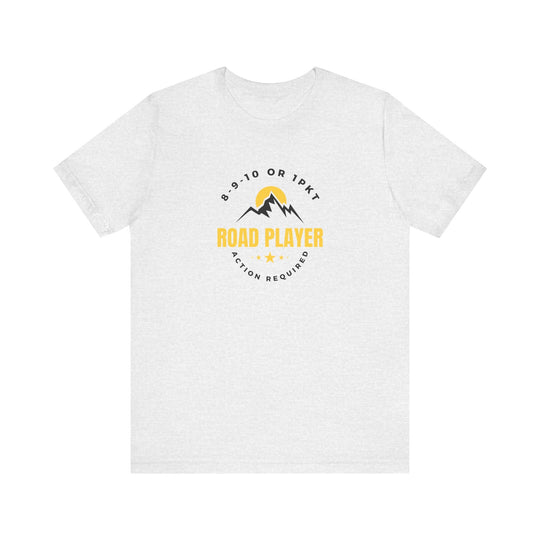 Road Player - Action Required - Unisex Softstyle Tee - BFLY BILLIARDS