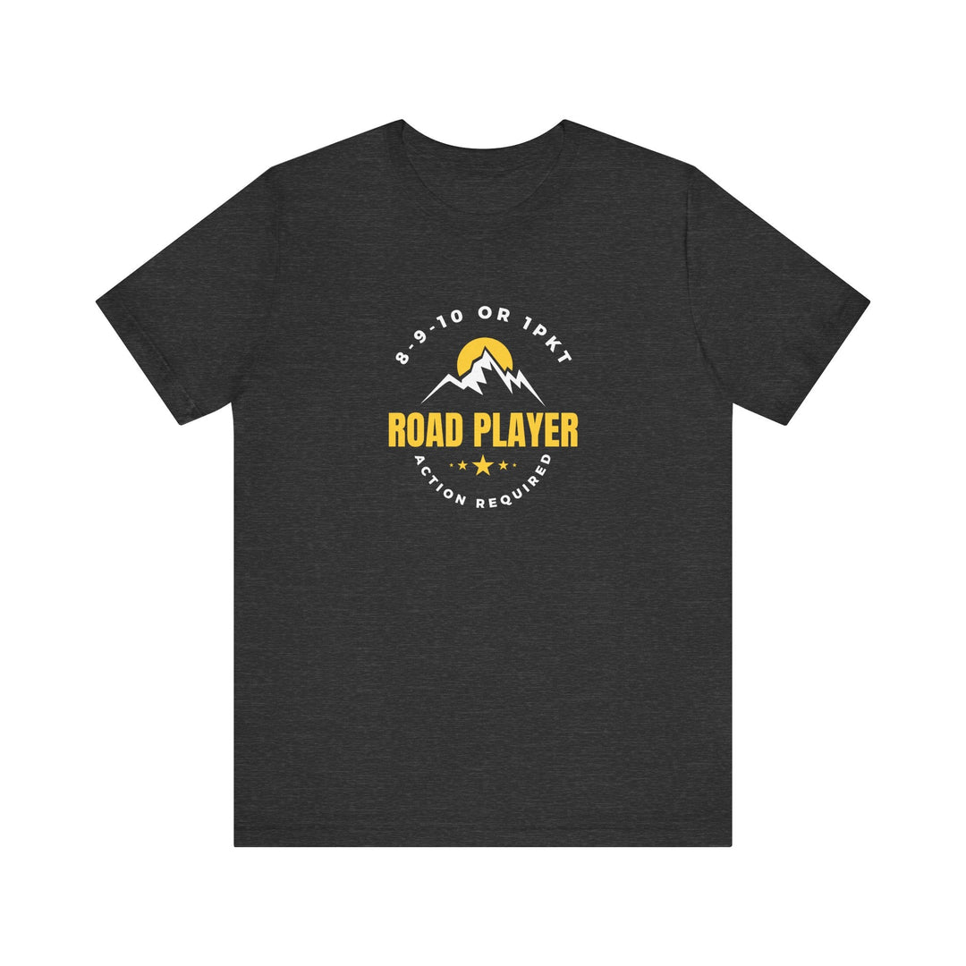 Road Player - Action Required - Unisex Softstyle Tee - BFLY BILLIARDS