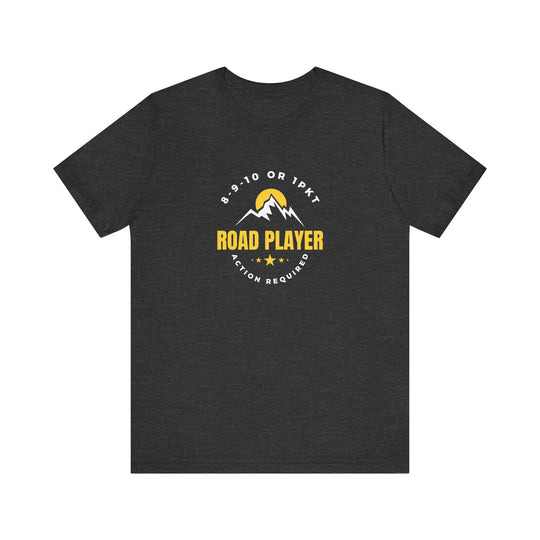 Road Player - Action Required - Unisex Softstyle Tee - BFLY BILLIARDS