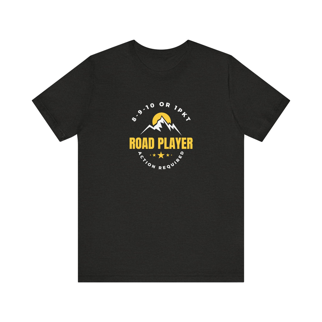 Road Player - Action Required - Unisex Softstyle Tee - BFLY BILLIARDS