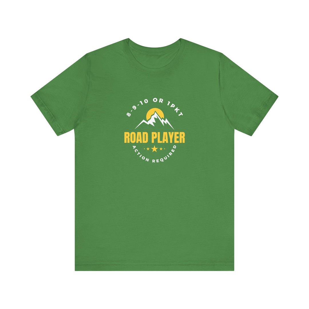 Road Player - Action Required - Unisex Softstyle Tee - BFLY BILLIARDS