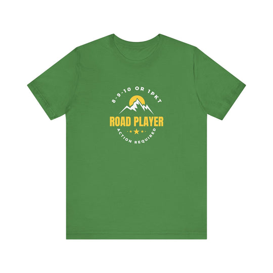 Road Player - Action Required - Unisex Softstyle Tee - BFLY BILLIARDS