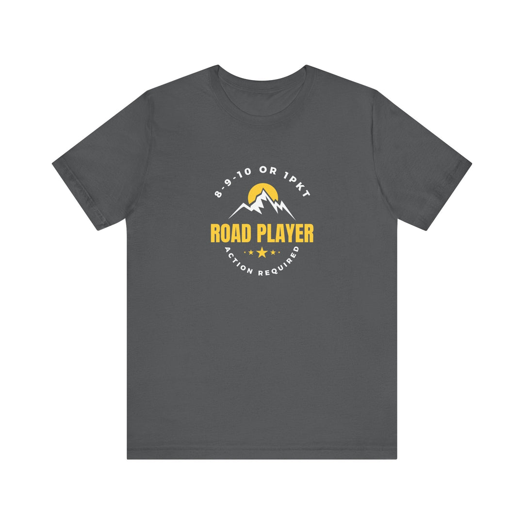 Road Player - Action Required - Unisex Softstyle Tee - BFLY BILLIARDS