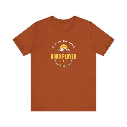 Road Player - Action Required - Unisex Softstyle Tee - BFLY BILLIARDS