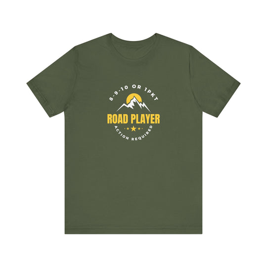 Road Player - Action Required - Unisex Softstyle Tee - BFLY BILLIARDS