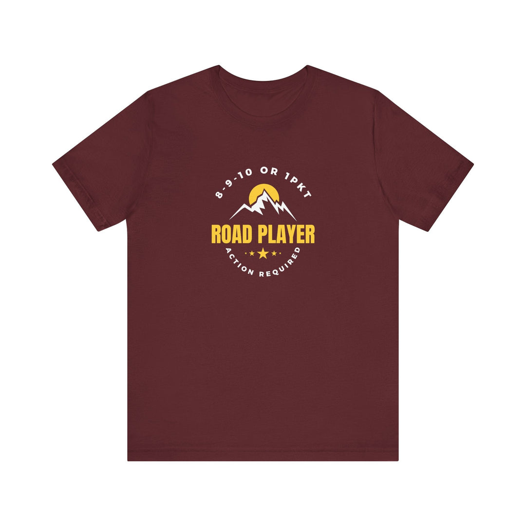 Road Player - Action Required - Unisex Softstyle Tee - BFLY BILLIARDS