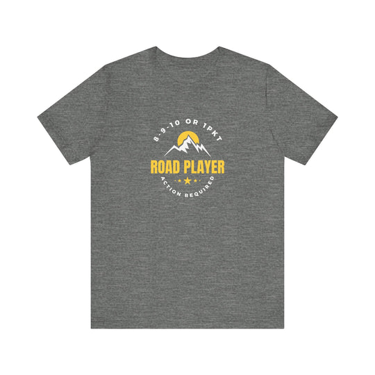 Road Player - Action Required - Unisex Softstyle Tee - BFLY BILLIARDS