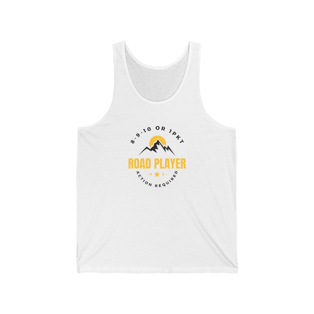 Road Player - Action Required - Unisex Tank Top - BFLY BILLIARDS