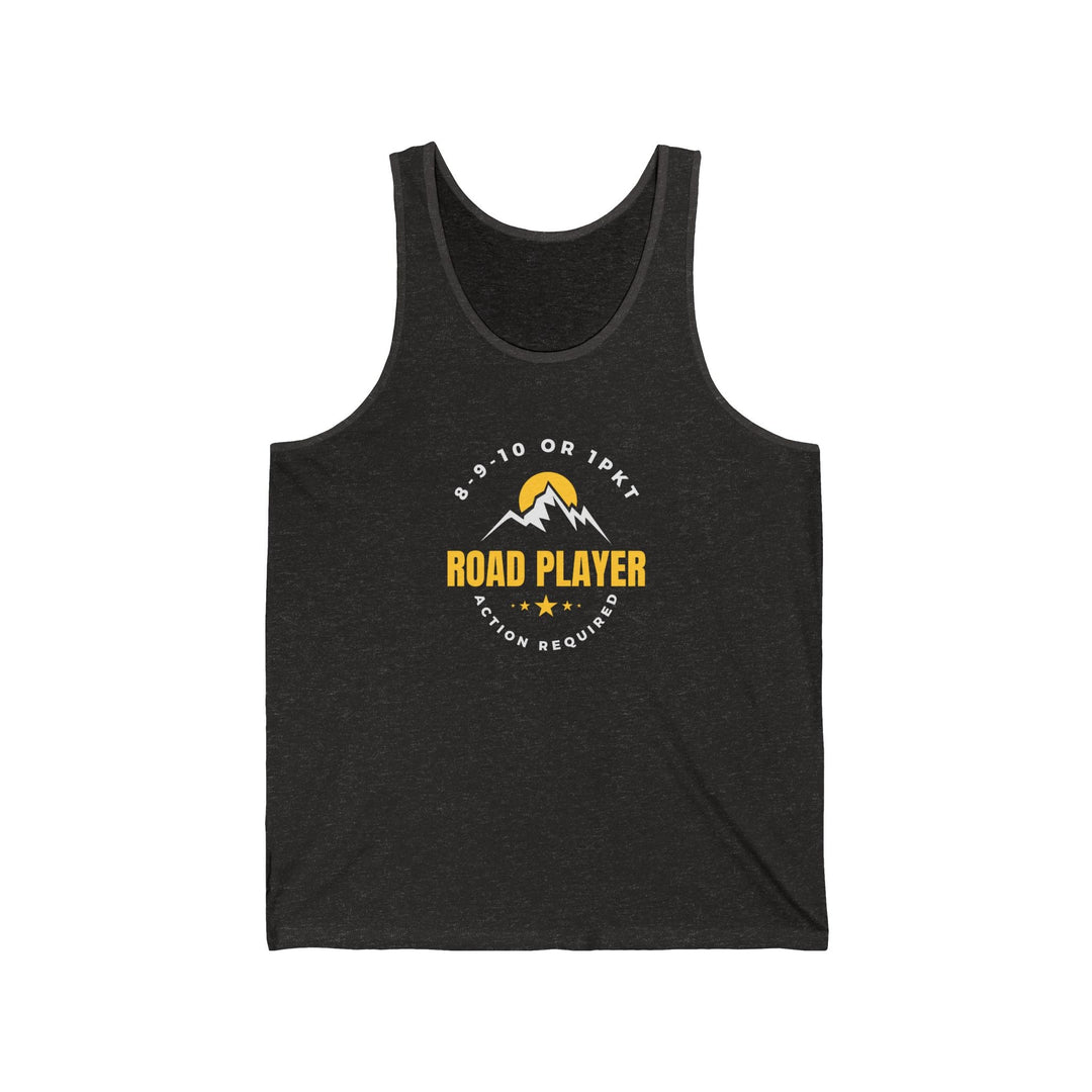 Road Player - Action Required - Unisex Tank Top - BFLY BILLIARDS