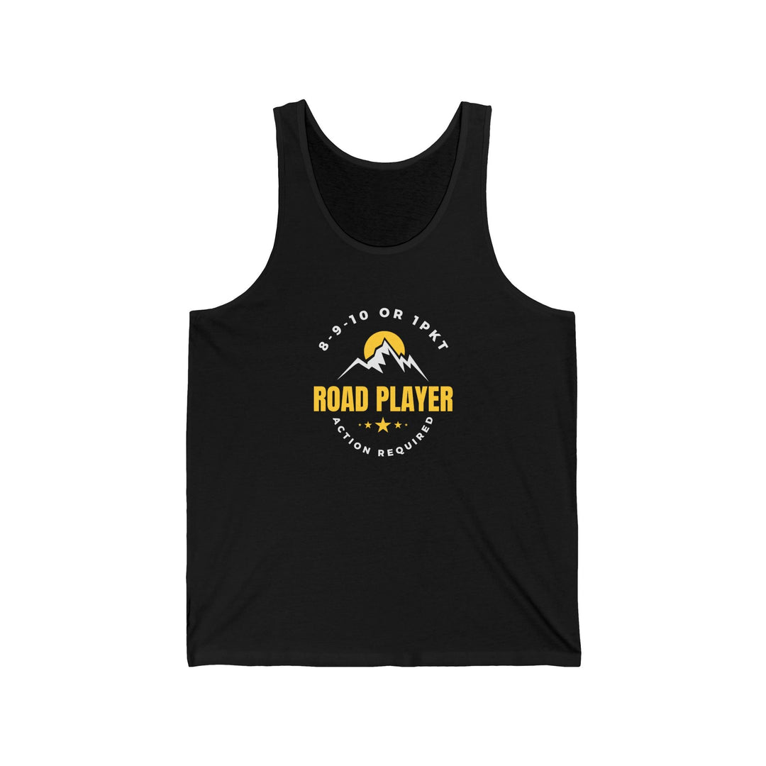 Road Player - Action Required - Unisex Tank Top - BFLY BILLIARDS