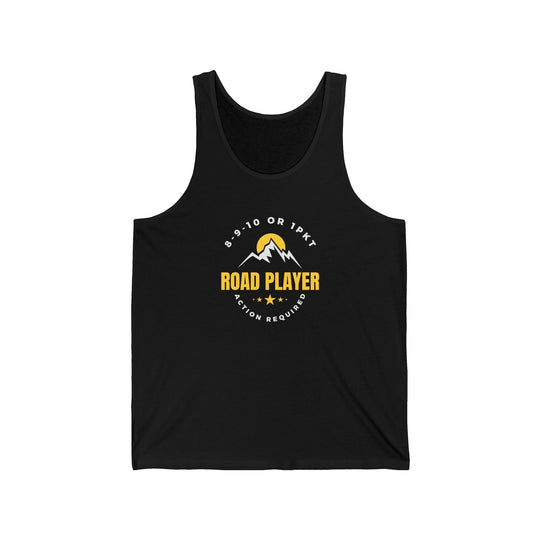 Road Player - Action Required - Unisex Tank Top - BFLY BILLIARDS