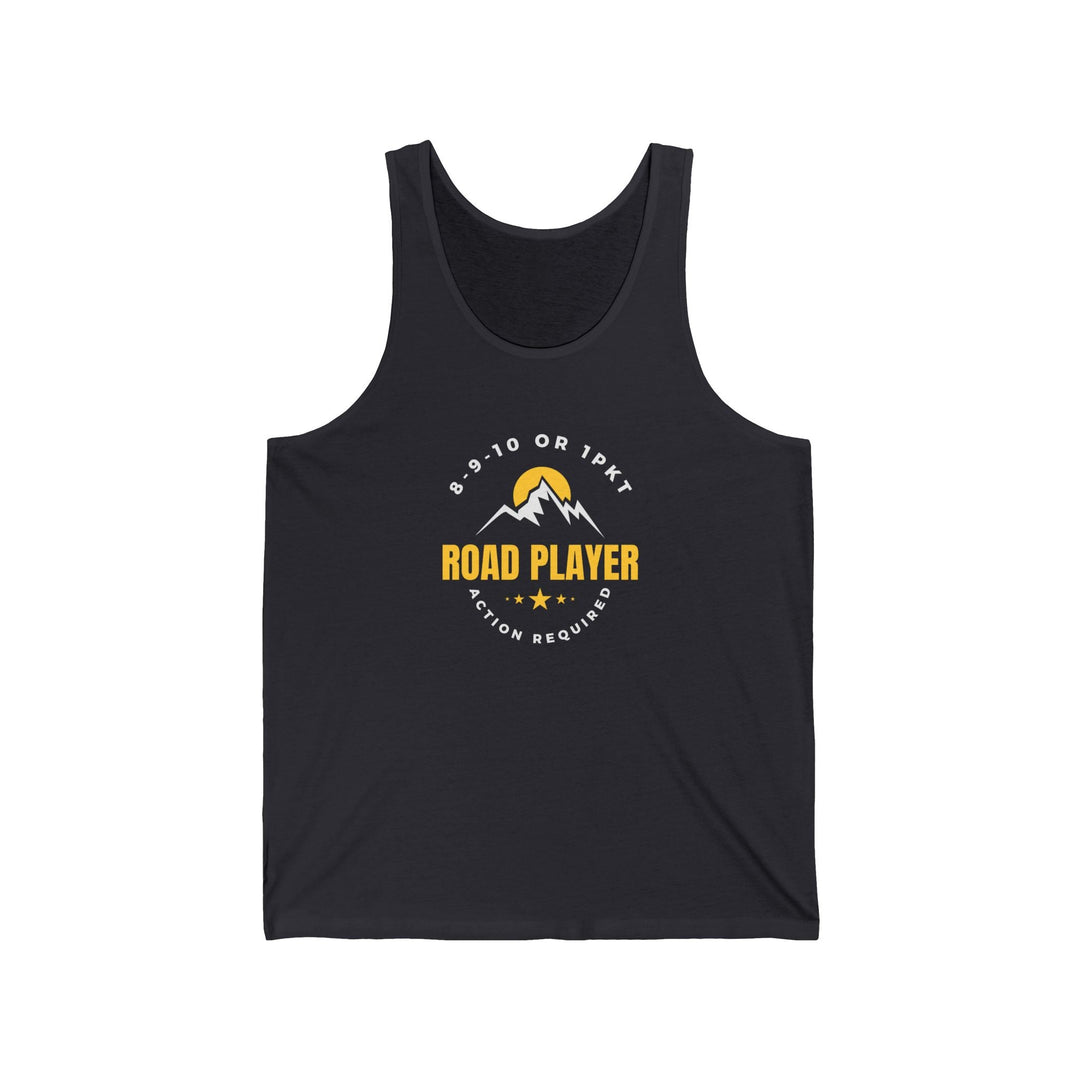 Road Player - Action Required - Unisex Tank Top - BFLY BILLIARDS