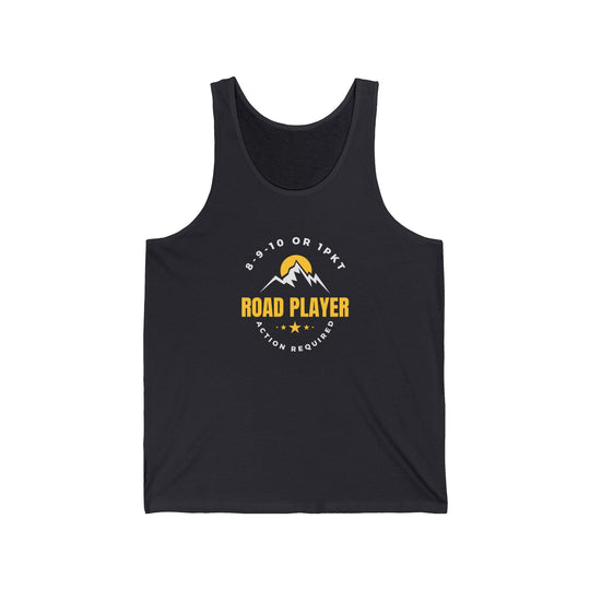 Road Player - Action Required - Unisex Tank Top - BFLY BILLIARDS