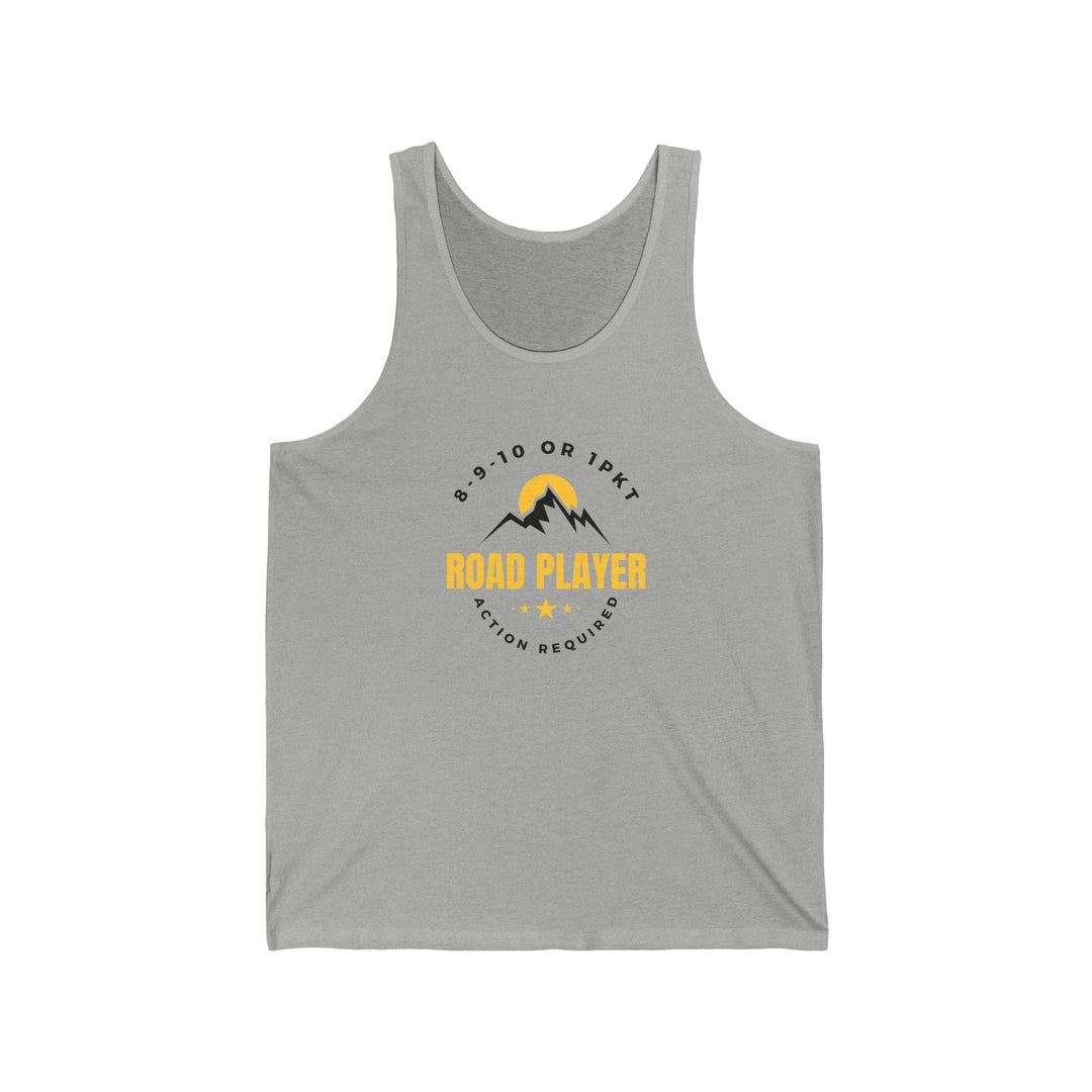 Road Player - Action Required - Unisex Tank Top - BFLY BILLIARDS